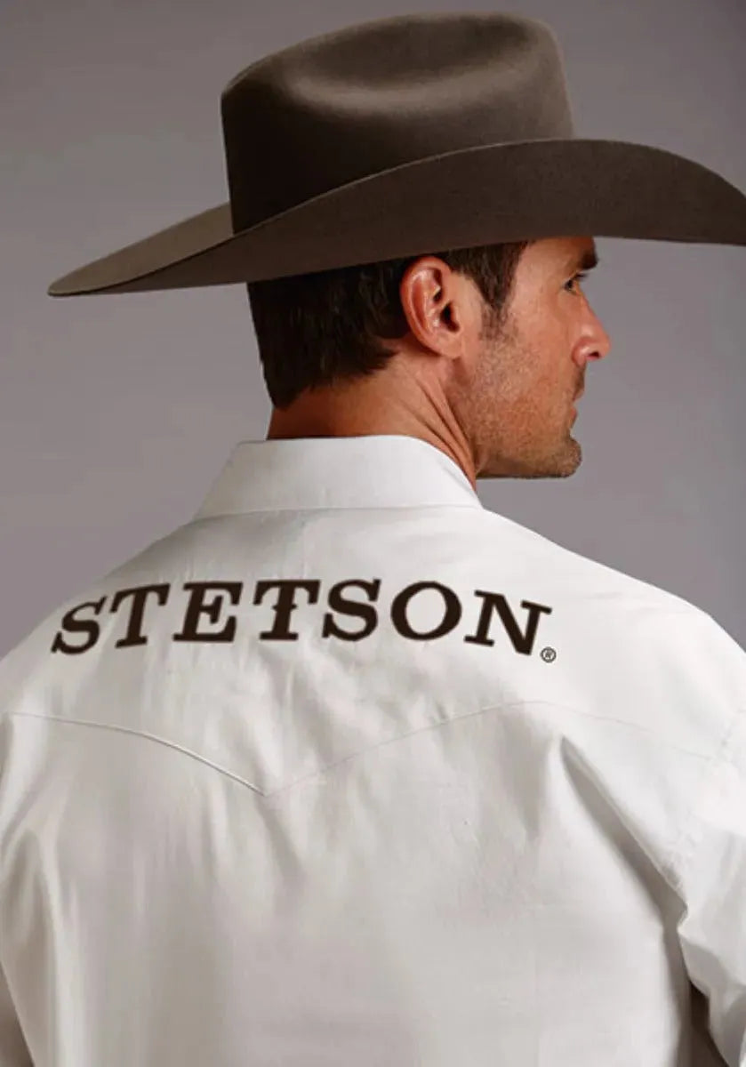 Stetson Logo Wear (White) - Men&