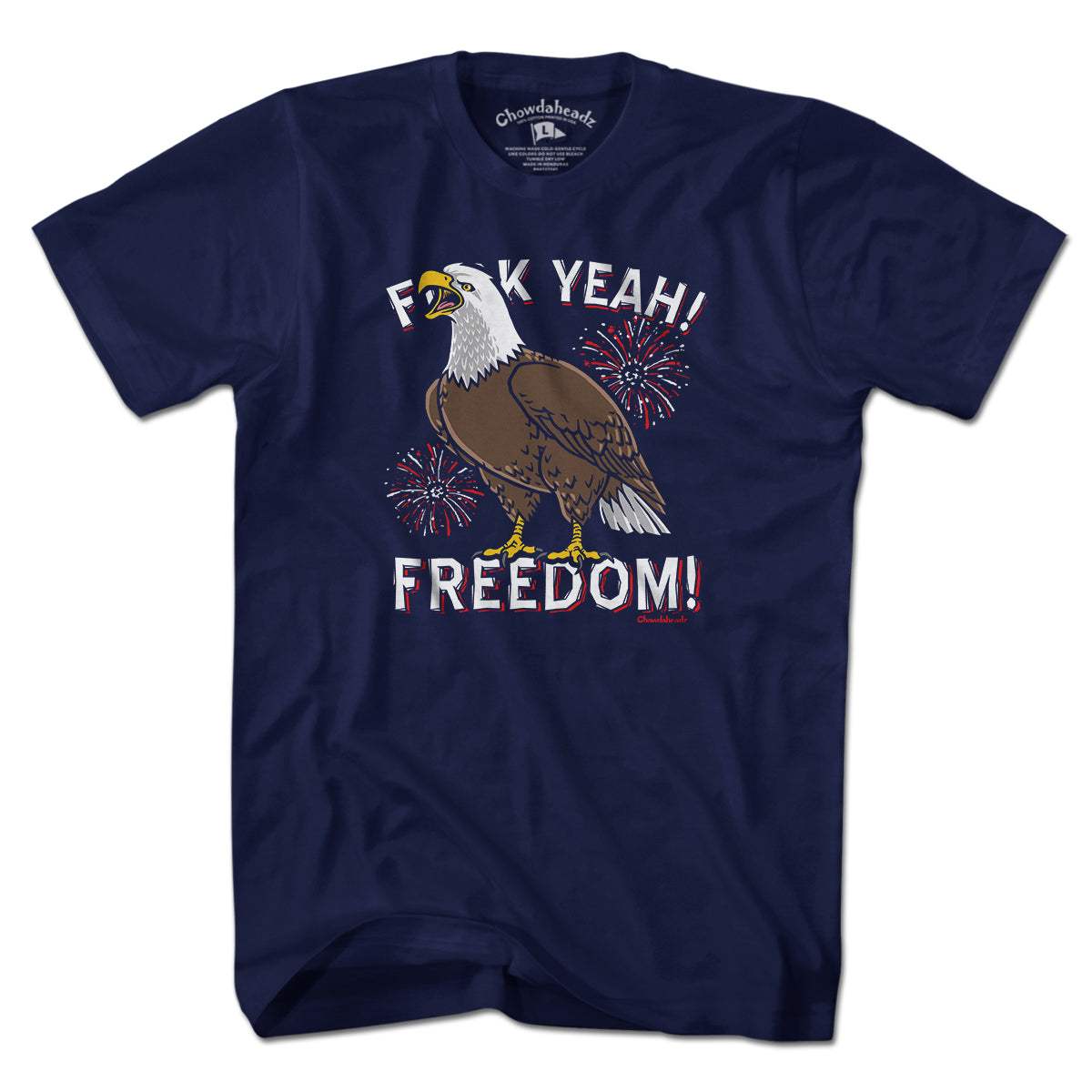 F Yeah! Freedom! Bald Eagle USA T-Shirt