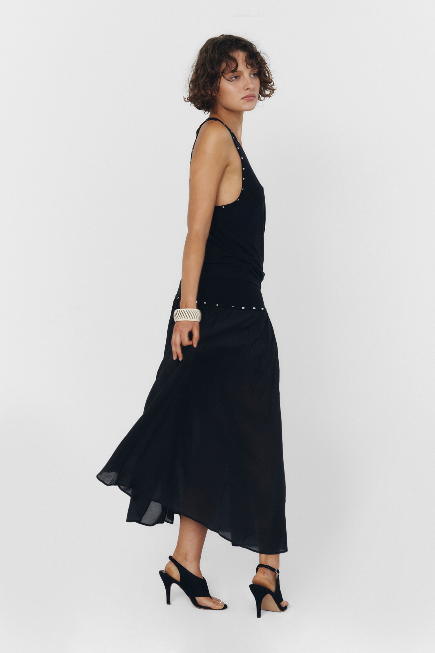 YUAN SKIRT IN BLACK