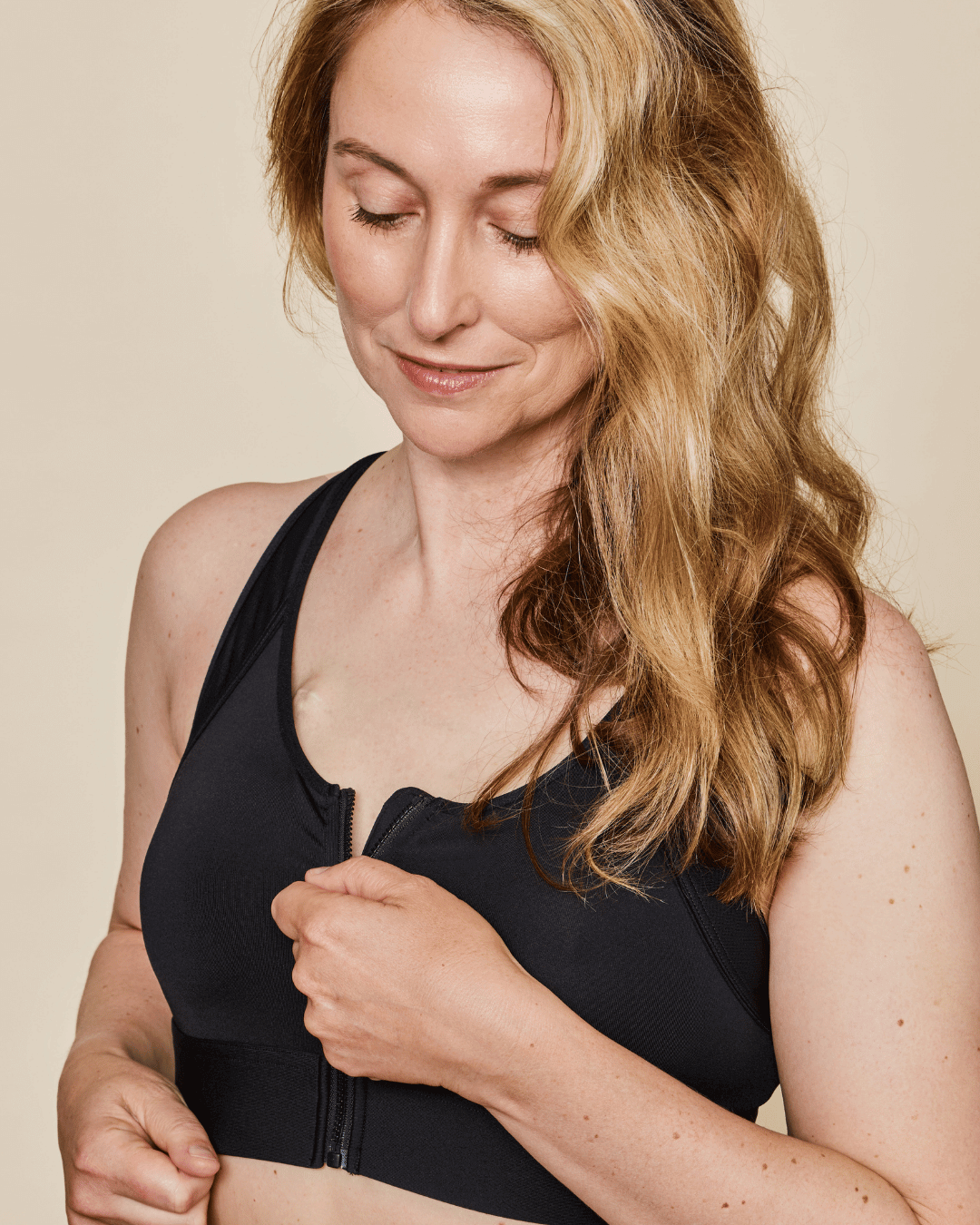 Front-Closure Sports Bra