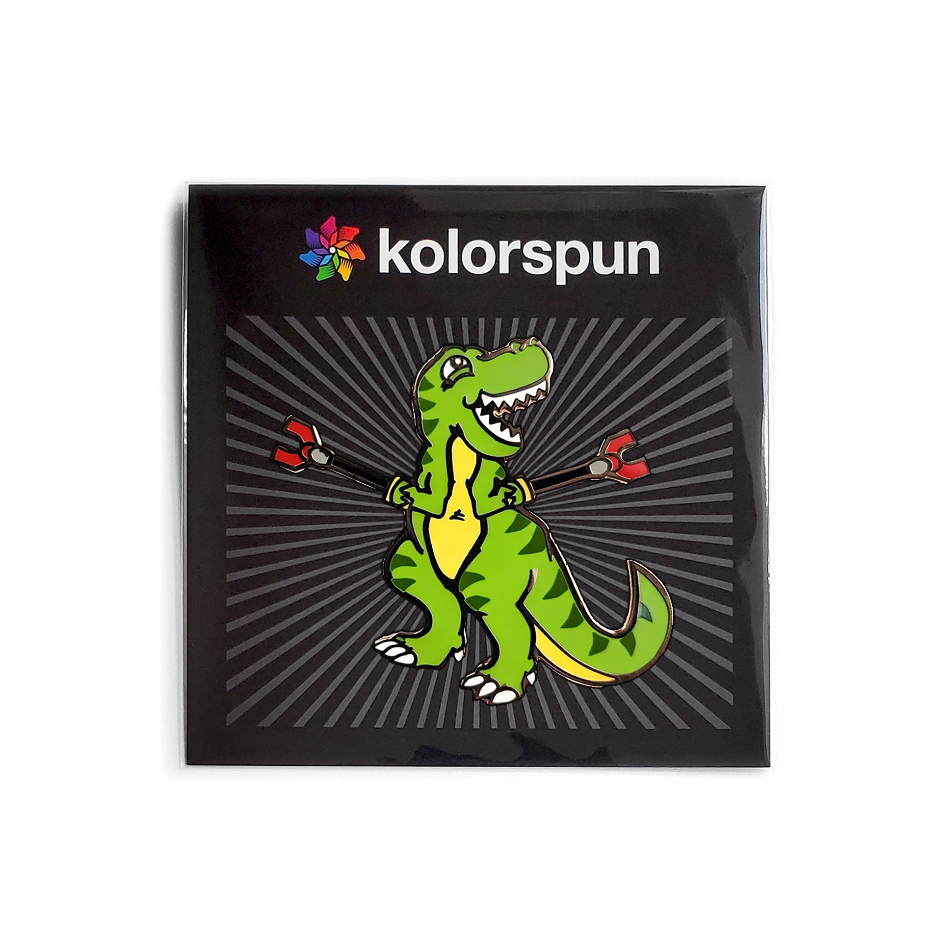 Unstoppable T-Rex Pin