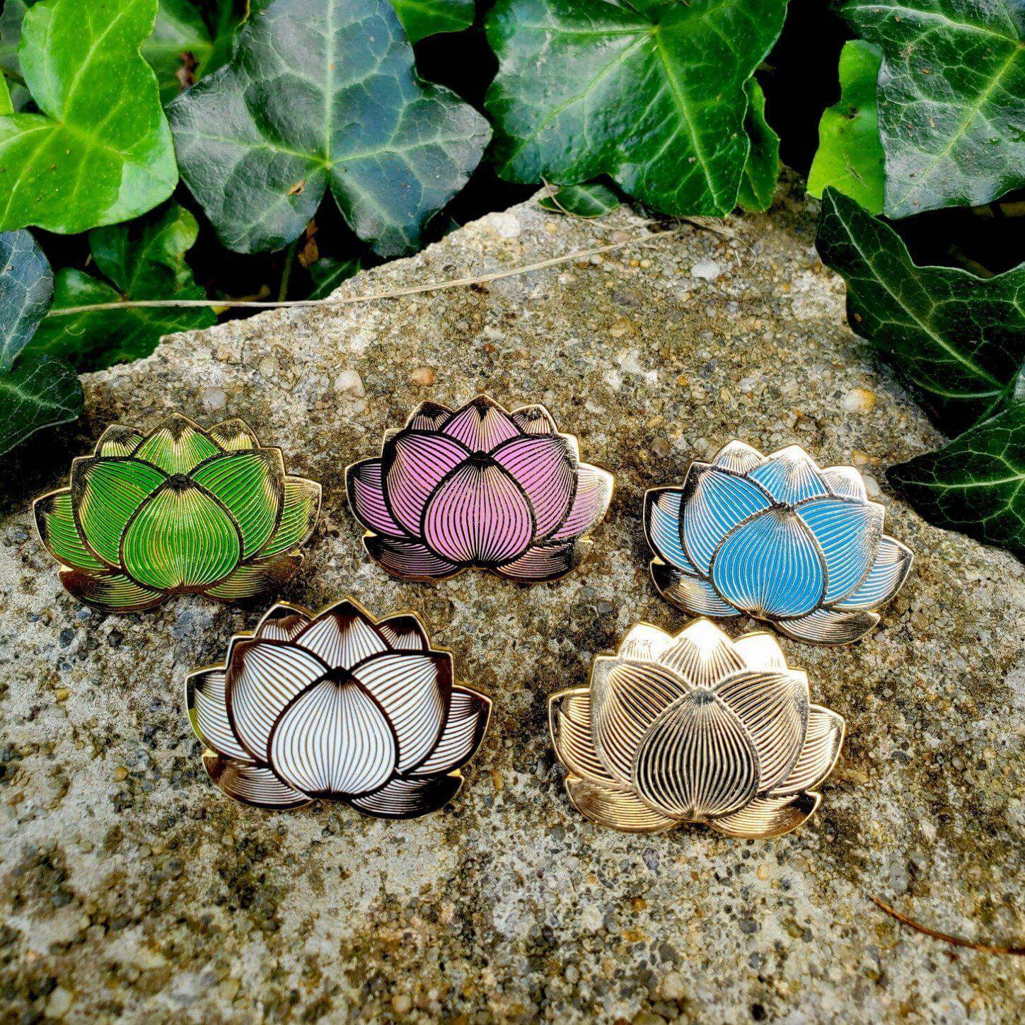 Lotus Flower Pins