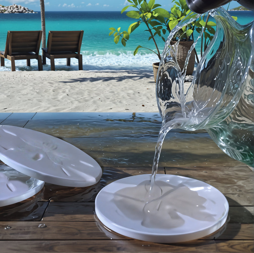 Coral Drink Coasters