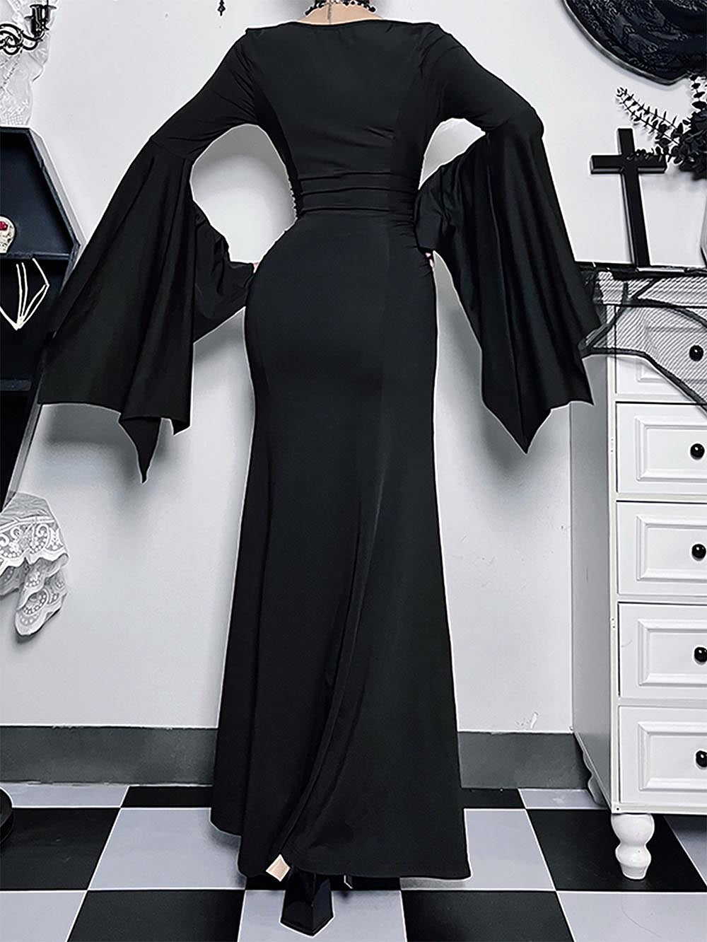 Trendy Slim Fit Batwing Sleeve Dress | ZAKAPOP