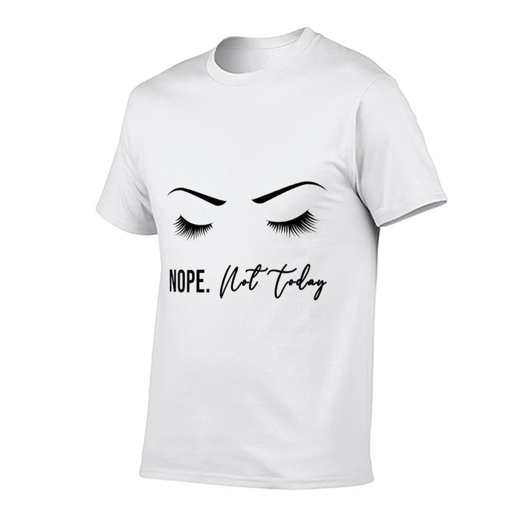 Womens Nope Not Today for Women  Cute Woman Girl Funny  Polyester Blend T-Shirt