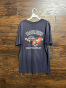 Faded Harley Davidson Pocket Tee Aces Fire Dice - XL