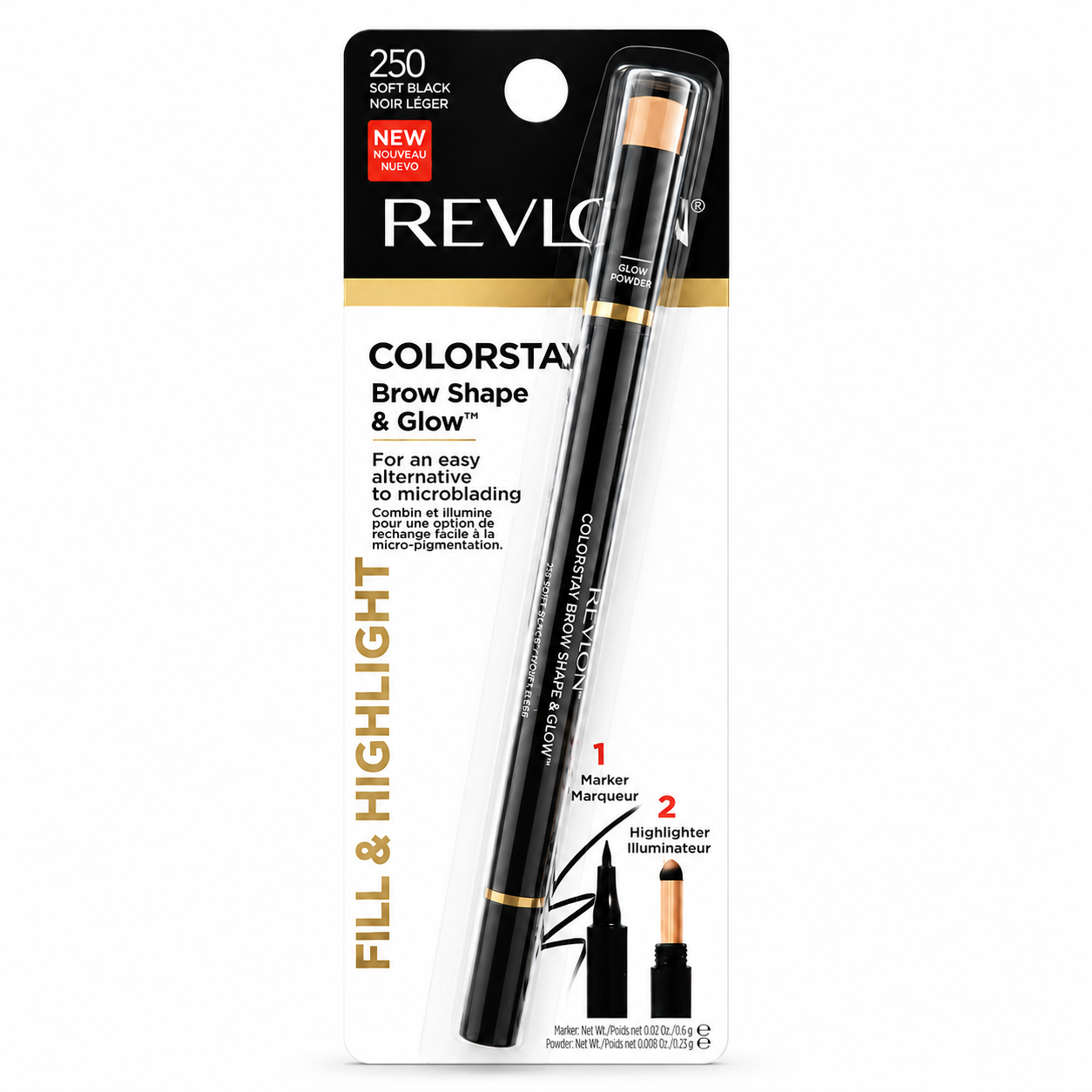 Shape & Glow Eye Brow Marker and Highlighter