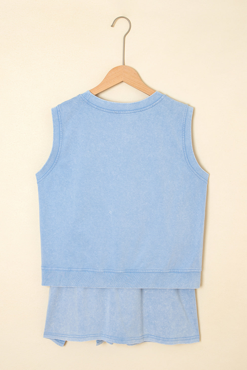 Mineral Wash Tank Top &amp; Lined Skort Set