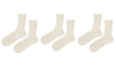 tittimitti® Men’s 100% Organic Cotton Boot Socks 3-Pack – Thick Warm Winter Crew Socks (Made in Italy)