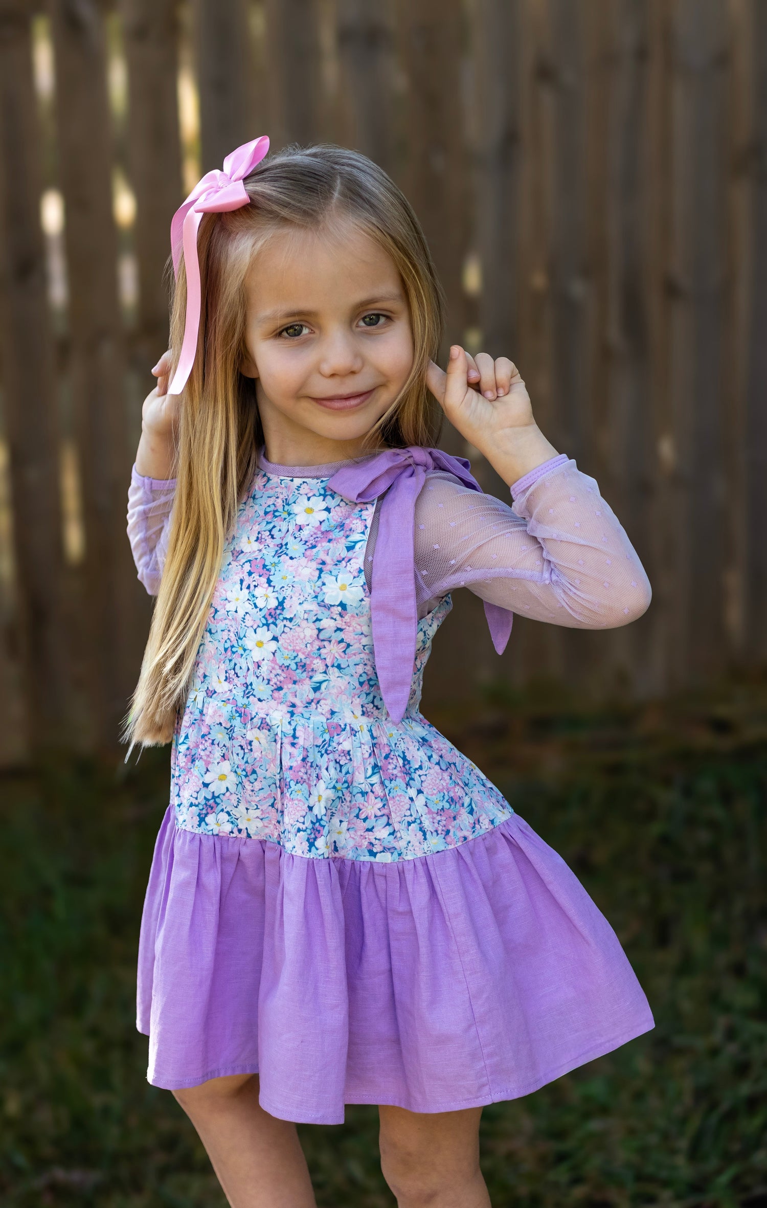 Lila Dress Set | Preppy Floral - Thankful Tuesday Special!