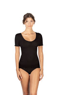 EGi Luxury Wool Silk Women's T-Shirt. Proudly Made in Italy (1495)