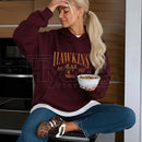 Embroidery Hawkins Indiana 1983 Hoodie – Stranger Things Movie Shirt, Vintage Est. 1983 100% Cotton Merch