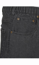 Men's Pull-On Denim and Twill Pants — Elastic Waist Easy Fit