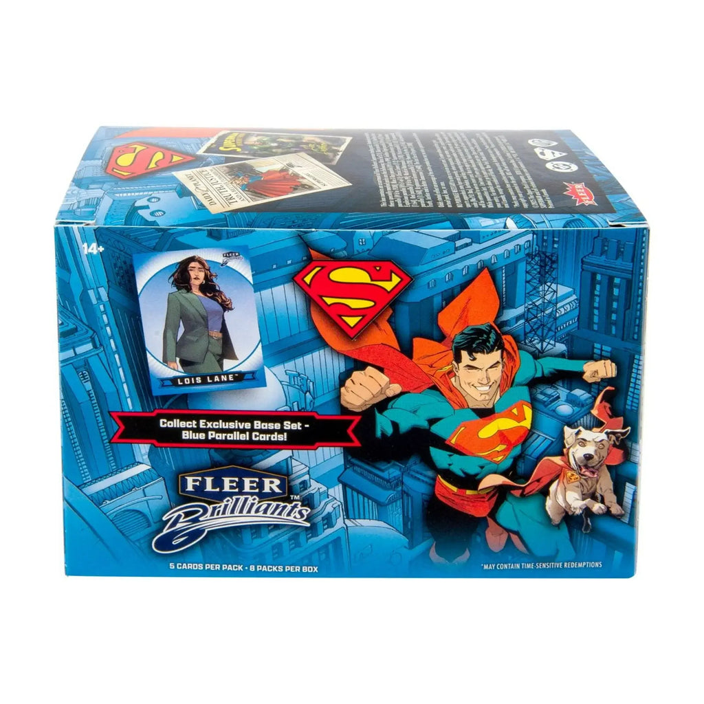 2025 Upper Deck Fleer Brilliant Superman s Blue Blaster Box