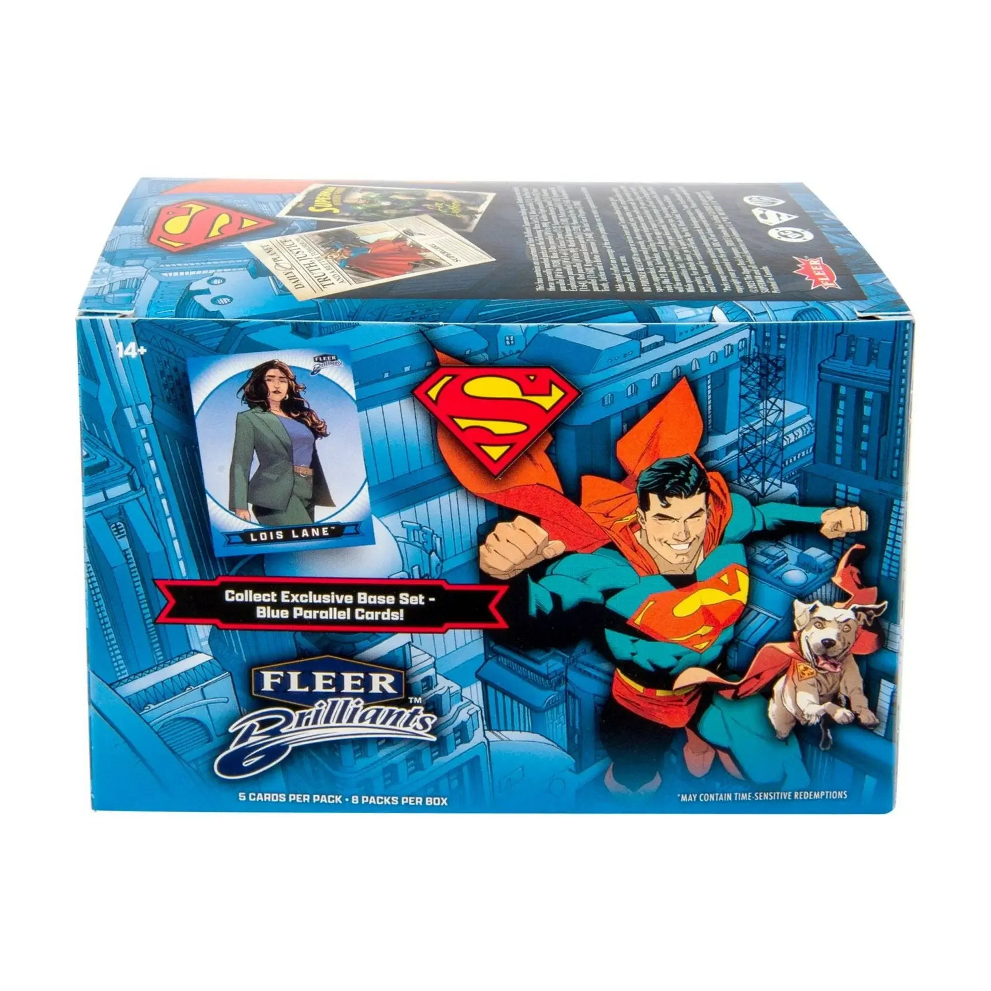2025 Upper Deck Fleer Brilliant Superman s Blue Blaster Box