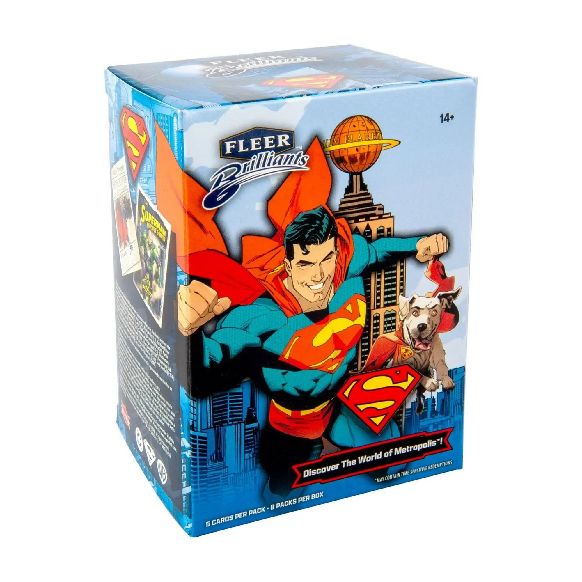 2025 Upper Deck Fleer Brilliant Superman s Blue Blaster Box
