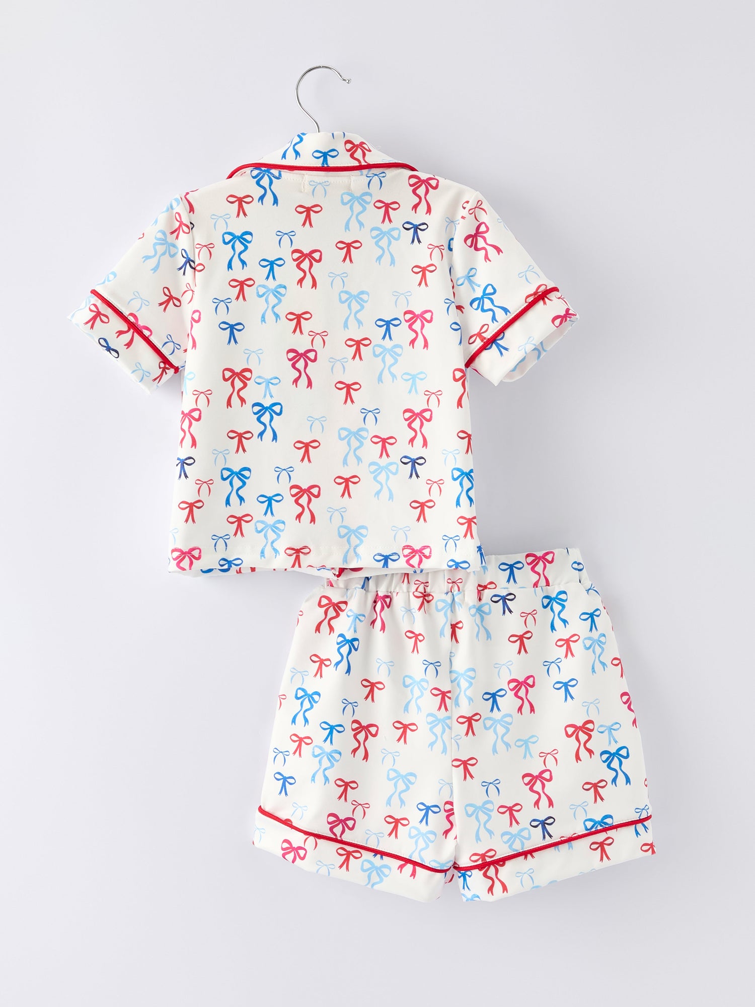 Mommy &amp; Me 4th of july Print Pajama Set
