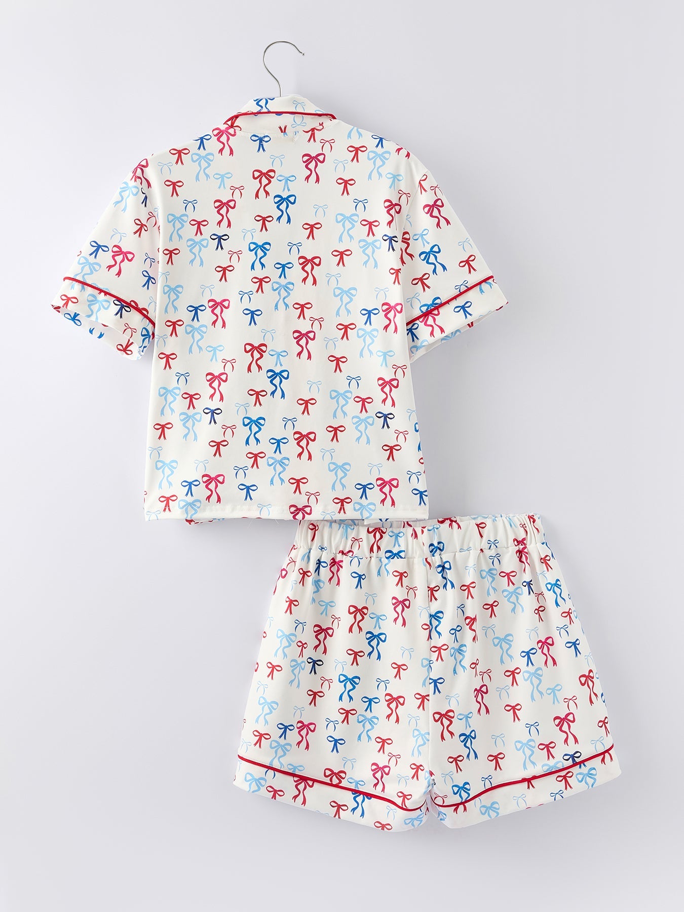 Mommy &amp; Me 4th of july Print Pajama Set