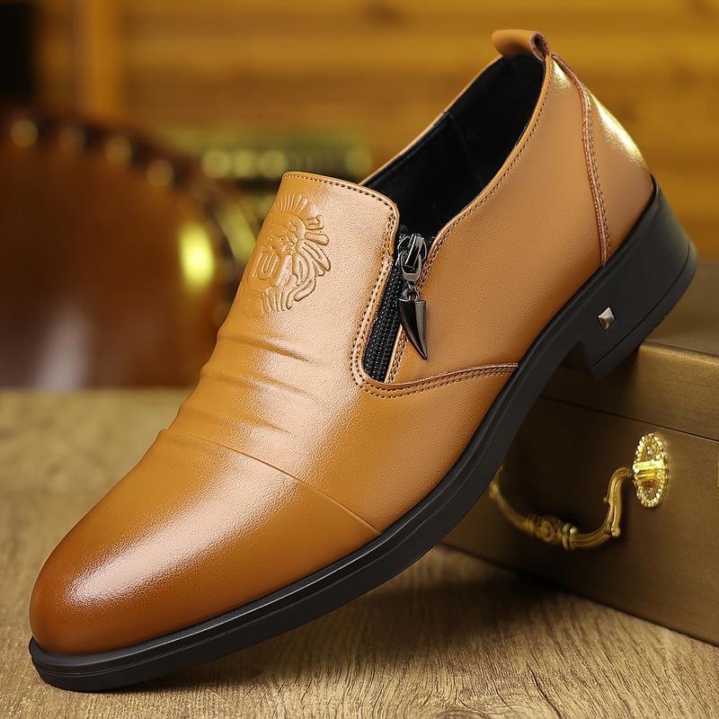 Men's High-Top Denim Business Shoes