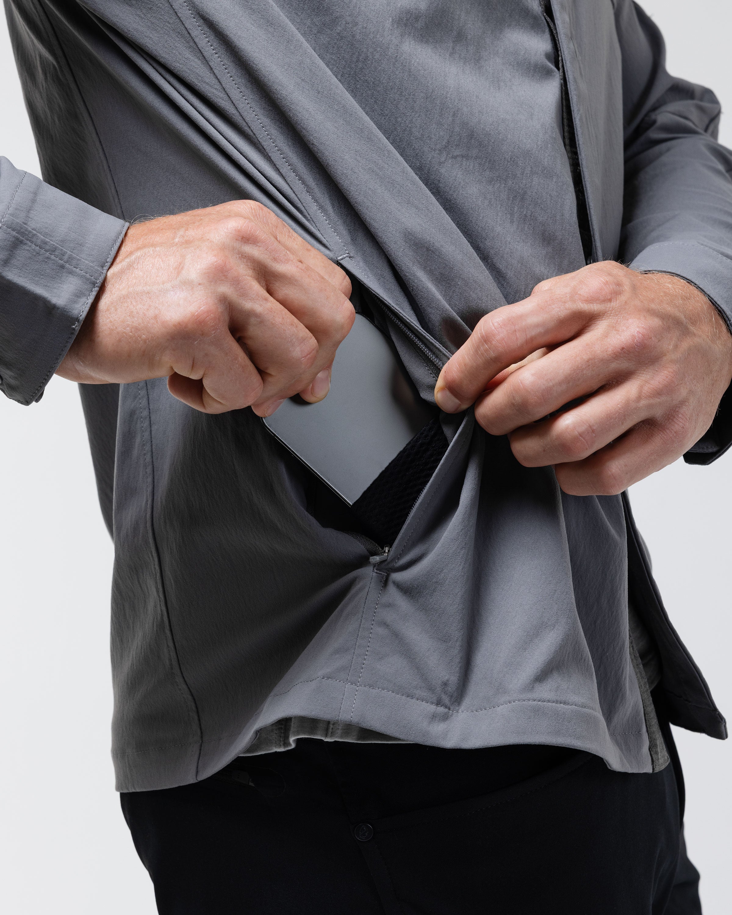 Refuge Long Sleeve Snap Up Shirt