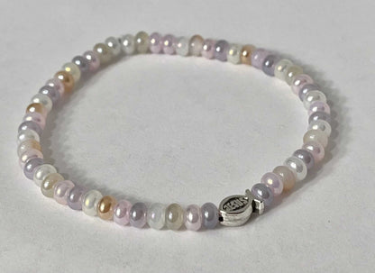 Bead Bracelet with Freshwater Shell &amp; Pearl Beads