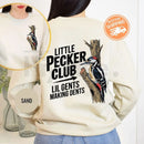 Little Pecker Club Hoody: Lil Gents Making Dents Funny Offensive Men's Sweatshirt