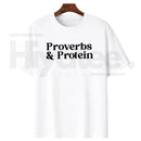 Workout Graphic T-Shirt by MAPTEES – Motivational Proverbs & Protein Gym Wear