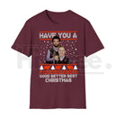 Good Better Best Christmas Football Ugly Pattern Classic T-Shirt – Retro Sports Game Day Tee