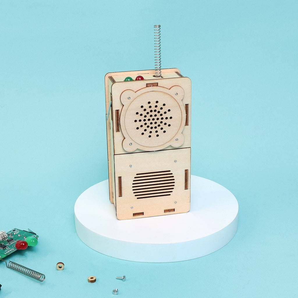 Build & Learn Walkie Talkie STEM Kit (Set of 2) – Hands-On Electronics