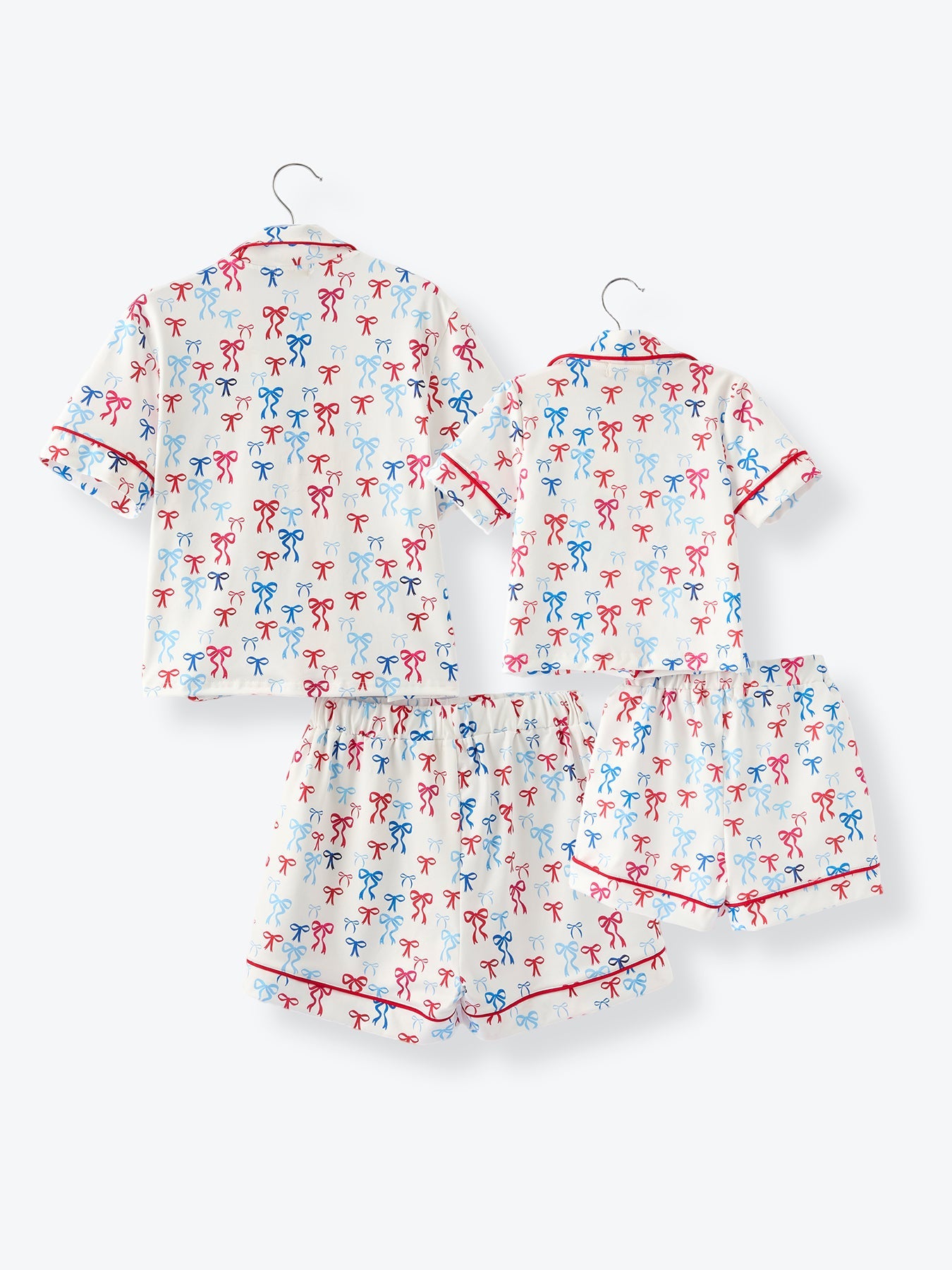 Mommy &amp; Me 4th of july Print Pajama Set