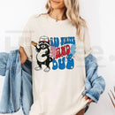 "Red White and Due" 4th of July Pregnancy – Funny American Mama Top