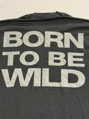 Vintage Biker T-shirt Born To Be Wild Hamilton Hogs XXL
