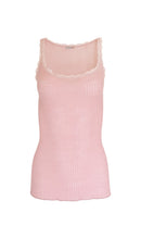 EGI Exclusive Women's Merino Wool Blend Lace-Trimmed Camisole. Proudly Made in Italy (305)