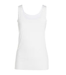 EGI Luxury Cotton Underwear Invisible Seamless Clean-Cut Scoop Neck Tank. Made in Italy (3100)