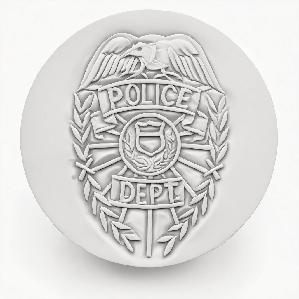 Police Dept Drink Coasters
