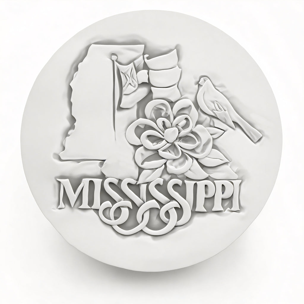 Mississippi Drink Coasters