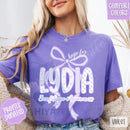 Hope For Lydia T-shirt – Supportive Charity Tee, Custom Event Crewneck, Awareness Gift