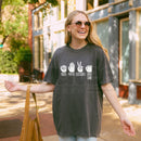 Cartoon Design Street Style Graphic Tee – Fitted Long H-Type Casual Top