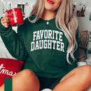 Favorite Daughter Sweatshirt: Awesome Daughter Vintage Crewneck - Funny Gift for Her