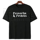 "Workout Graphic" by MAPTEES – Motivational Proverbs & Protein Gym Top