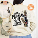 Little Pecker Club Hoody: Funny Lil Gents Making Dents Offensive Men Sweatshirt
