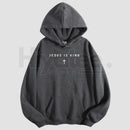 Men's Jesus Is King Cross Graphic Hoodie