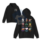 Human Rights "Love Is Love" 2-Sided Hoodie – Pride Month Unisex Pullover, Equality Slogan Gift for Him & Her