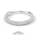 20G Implant Grade Titanium Triple Sided Micro Gem Hinged Nose Hoop