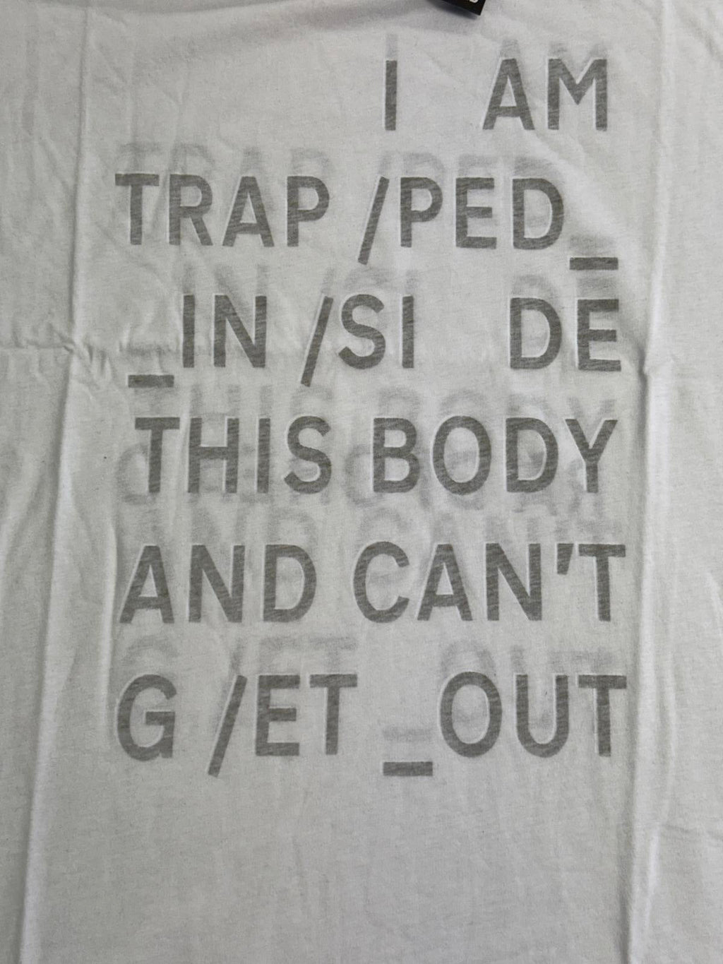 Radiohead Trapped T-shirt - In Rainbows Bodysnatchers Tee
