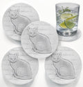 Cat Drink Coasters