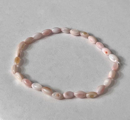 Bead Bracelet with Freshwater Shell &amp; Pearl Beads
