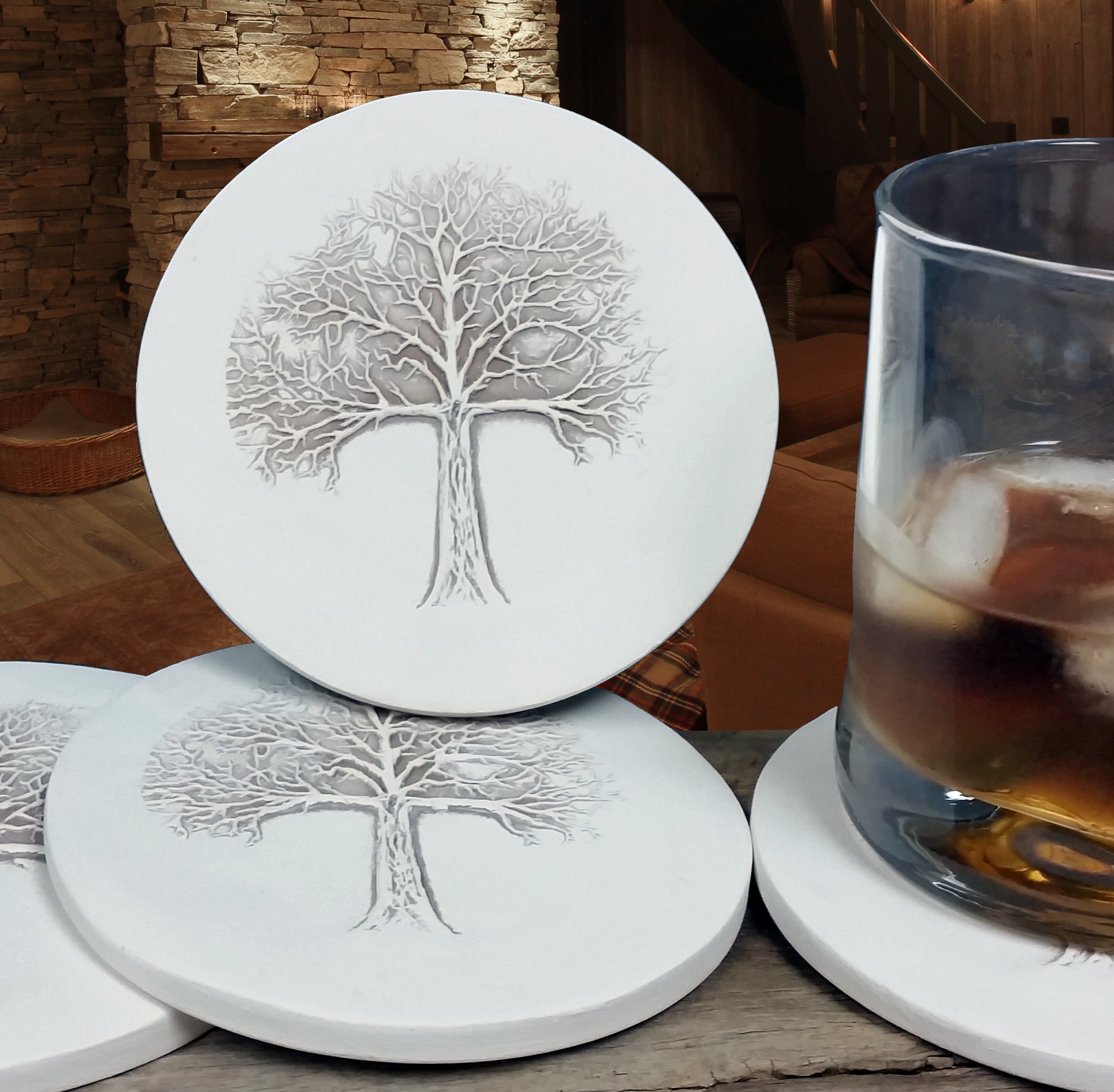 Tree  Drink Coasters
