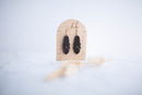 Clay Earrings | Feather Dangles | Cozy Cowgirl Collection
