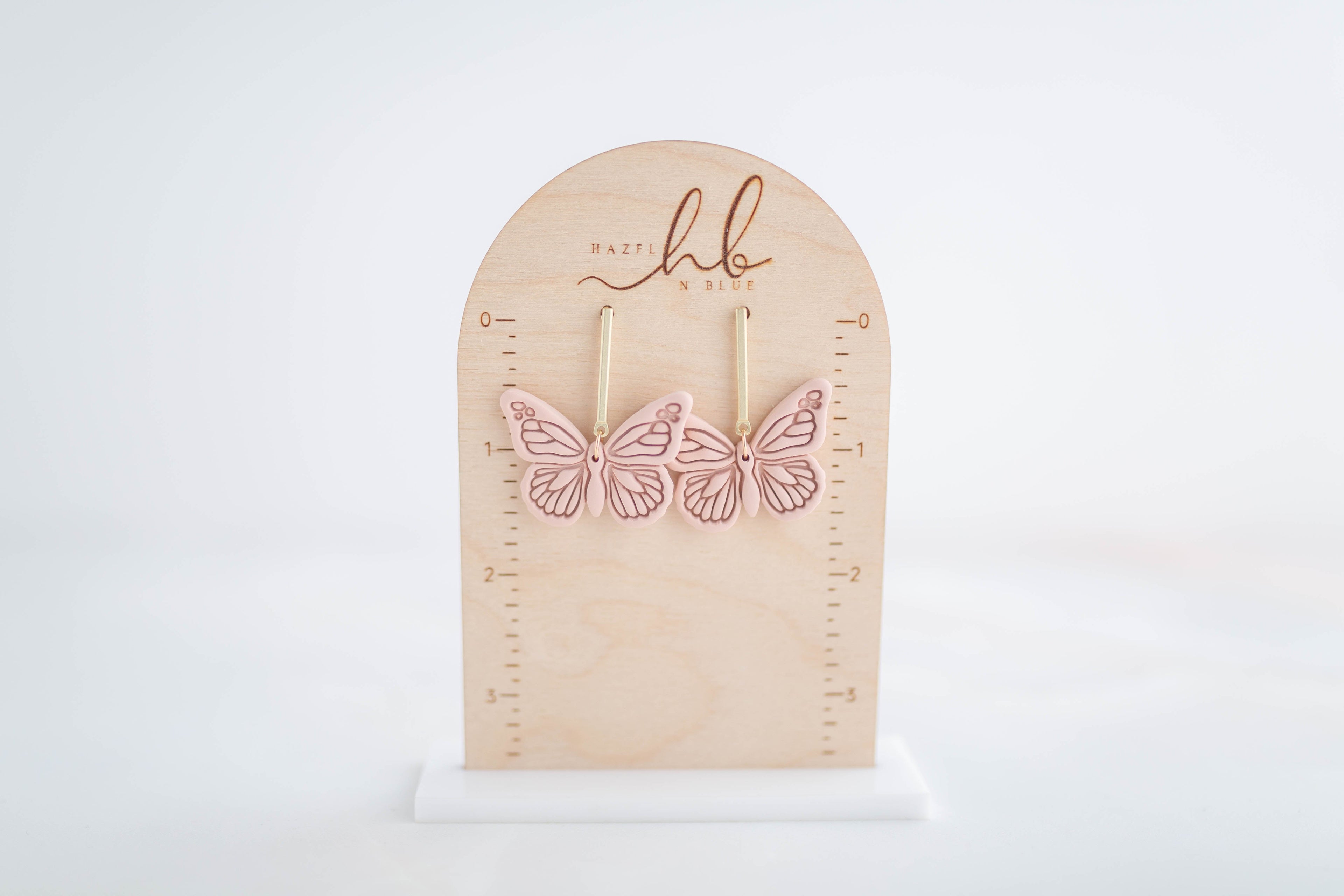 Clay earring | Butterfly Dangles | Garden Collection